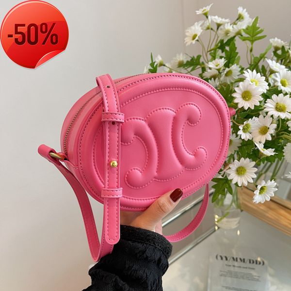 

factory directly arc de triomphe pu moon cake portable new small round summer single shoulder msenger bag designer bags