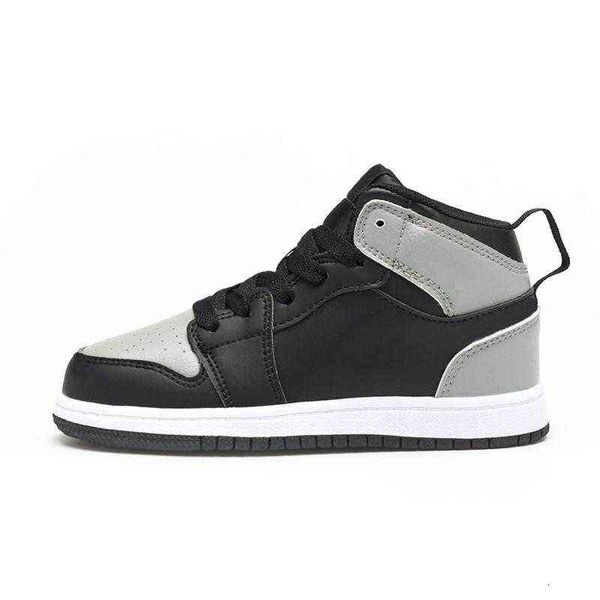 

2021baby 1 1s kids basketball shoes boys girls children babys sneakers summer outdoor casual sport running size 28-35r947, Black