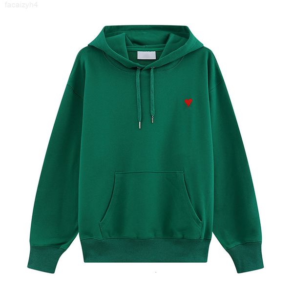 

designer hoodie paris mens de coeur skateboard sweatshirts long sleeve shirts hoodies women embroidery love printed letter thick coat, Black
