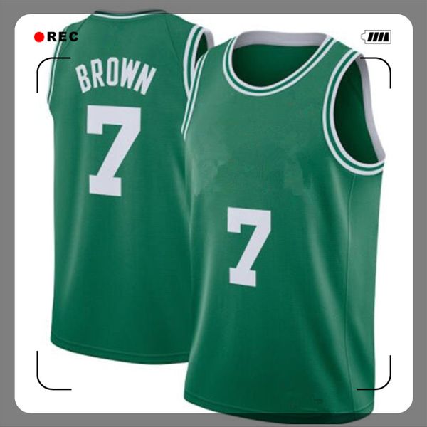 Jayson 0 Tatum Jersey Larry 33 Bird Marcus 36 Smart Jaylen 7 Brown Gordon 20 Hayward Maglie da basket loghi cuciti 999