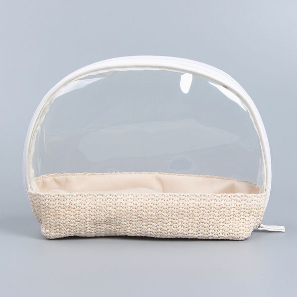 

portable waterproof cosmetic bag handwoven storage travel waterproof
