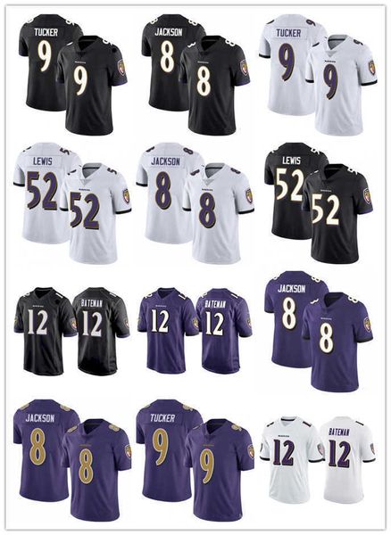 

football jerseys men baltimore''ravens''women youth 9 justin tucker 8 lamar jackson 89 mark andrews 44 marlon humphrey 1, Black;red