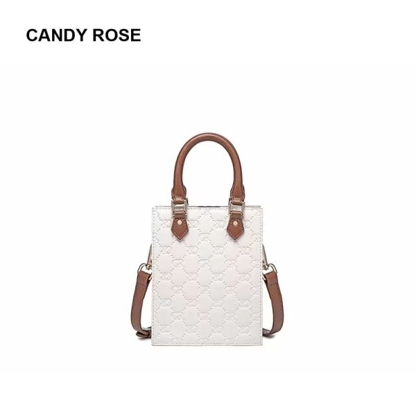 

hbp candyrose shoulder bag flagship store official website cr female mini fashion piano score niche retro portable messenger, Black;red