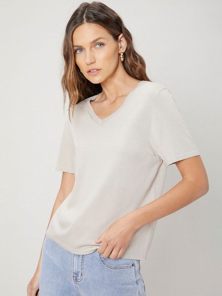 

motf premium lyocell regular fit knit k8ga#, White;black