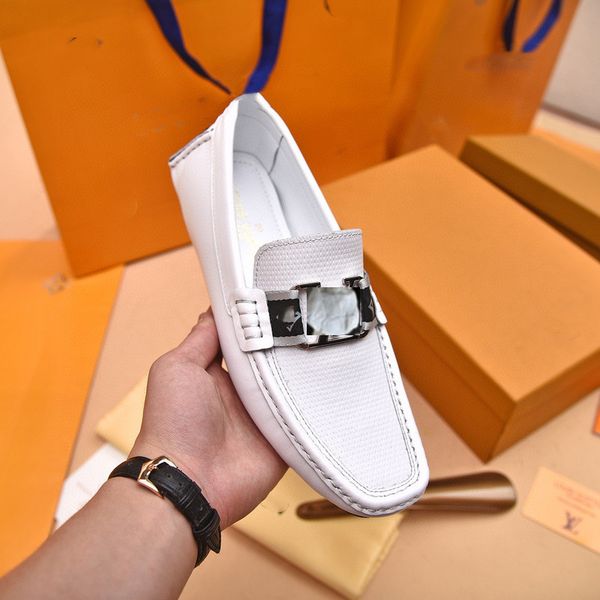 

48 style men l brand luxury mens suede loafers black yellow penny elegant man casual shoes formal designer dress spring men's leather s