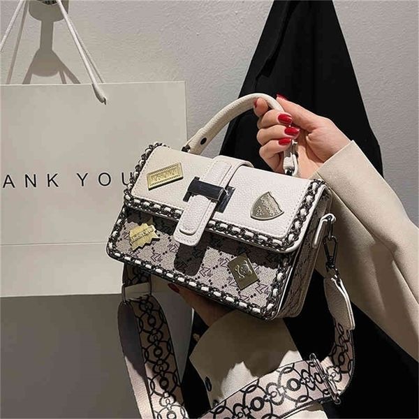 

high texture trend fashion wide belt messenger exquisite badge inlaid merchant for 75% off factory sales