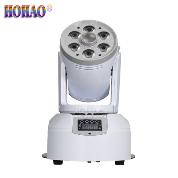 

factory sales 4x a lots 7pcs led moving head washer light with green laser effect for ktv party stage performance good price 1 year warranty