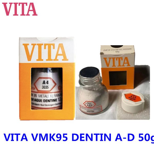 

vita vmk95 dentin powder a-d 50g, Silver;gold