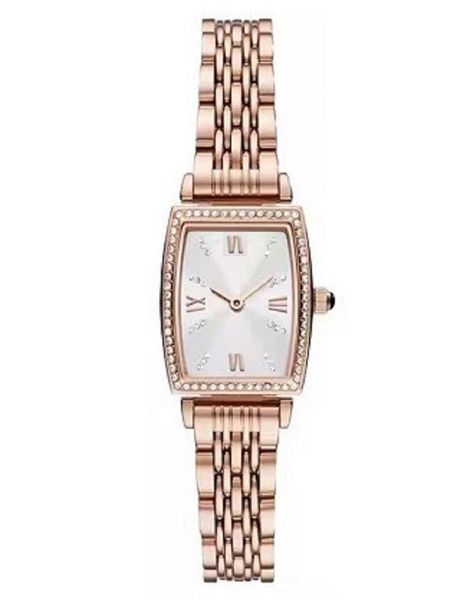 

fashionable new girls' quartz watch, a11406 gold waterproof watch, wholesale and retail + delivery, Slivery;brown