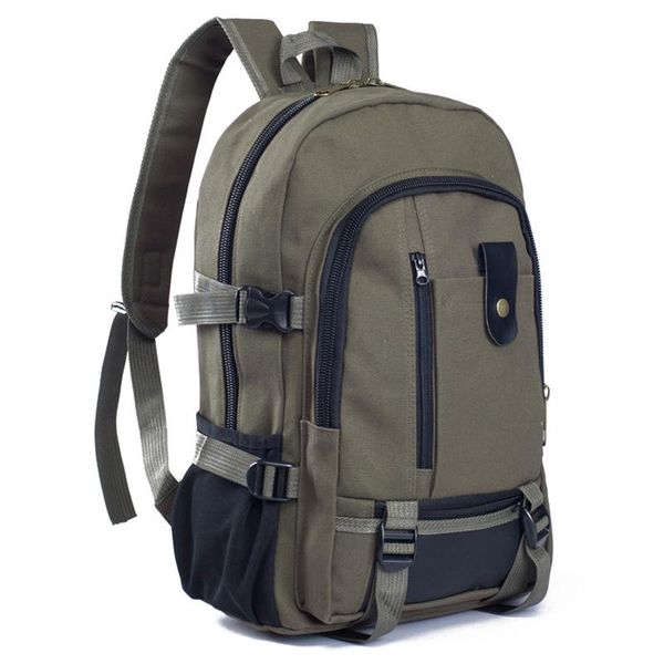 Outdoor-Taschen Unisex Rucksäcke Damen Vintage Canvas Rucksack Rucksack Preppy Schulranzen Herren Reise Umhängetasche BagsOutdoor