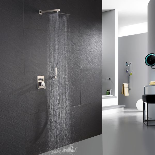 

bathroom complete shower system with rough-in valve