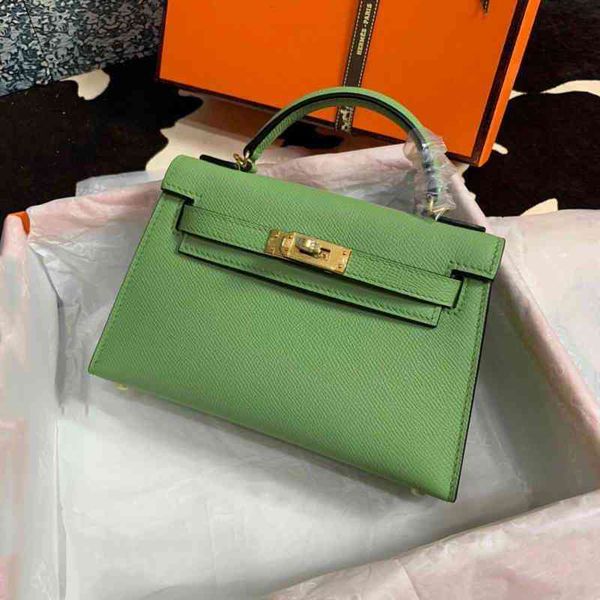 

luxury shoulder handbags second generation mini kelys bag fashion trend single diagonal cross portable leather women's palm print small
