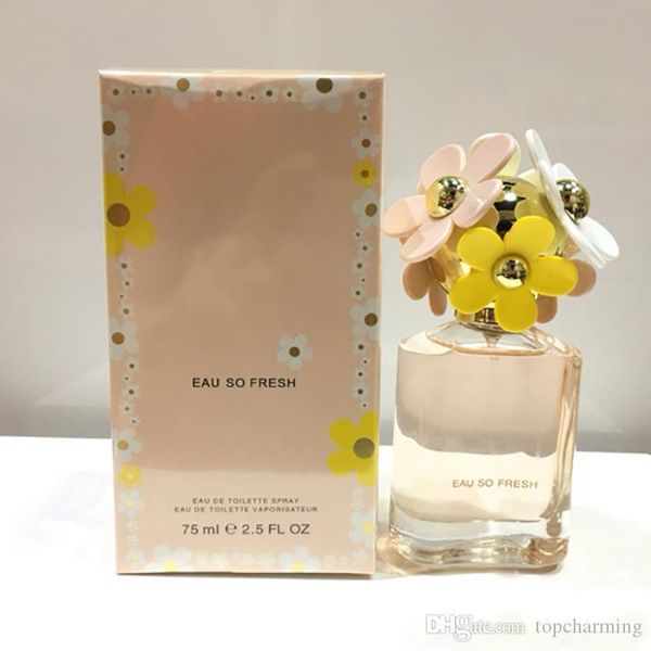 Brand Clone Fragrance Daisy Parfums für Frauen EDT Eau De Toilette 75 ml Köln Damenparfüm Düfte Parfums Höchste Version Großhandel Schnelle Lieferung