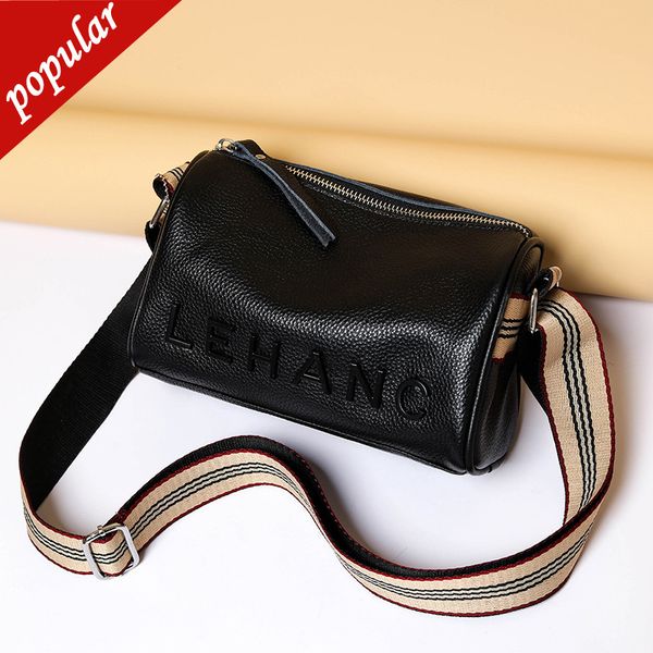 

2022 sense of soft leather bag new women's fashion handbags