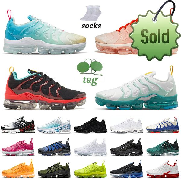 

boots 2022 tn plus big size us 13 mens womens sports running shoes mint foam laser blue guava ice s, Black