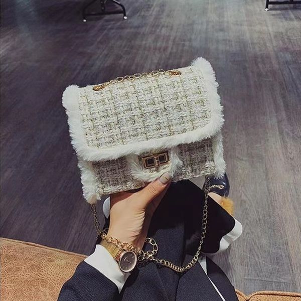 

fashion shoulder bag design women handbag chain hand-held or slung