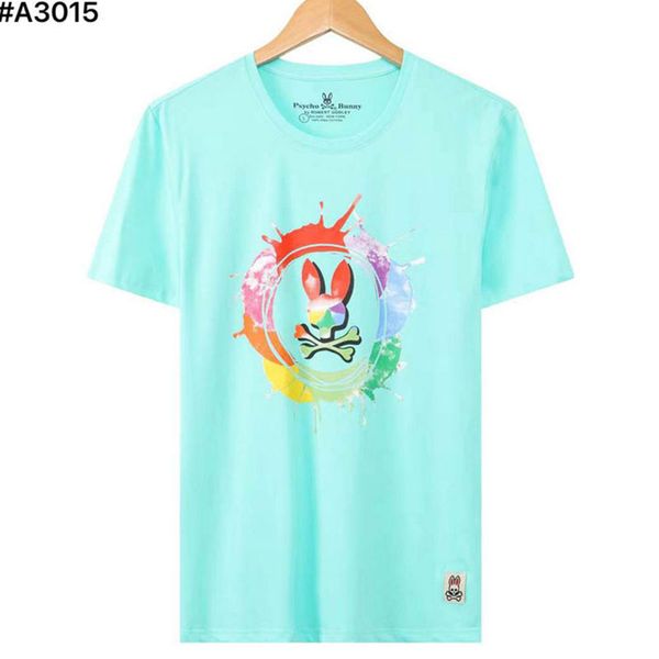 

mens designer t shirt friends men women short sleeve hip hop style black white orange t-shirts tees rabbit pattern, White;black