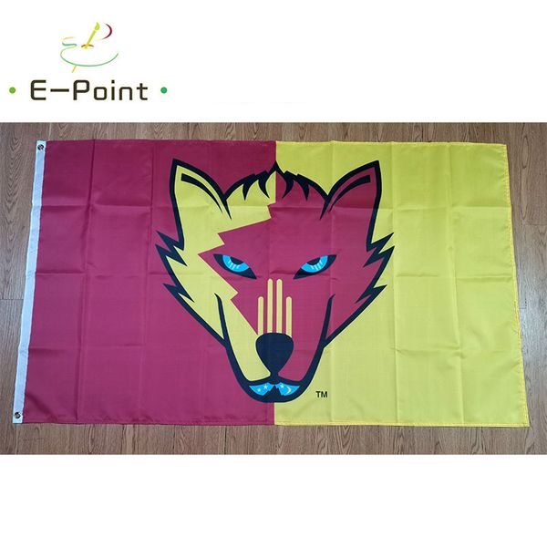 

nahl new mexico ice wolves flag 3*5ft (90cm*150cm) polyester banner decoration flying home & garden festive gifts