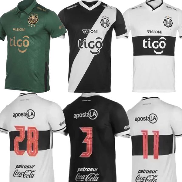

2022 club olimpia soccer jersey 22 23 diego duarte peralta home away football shirt third asuncion paraguay league, Black;yellow
