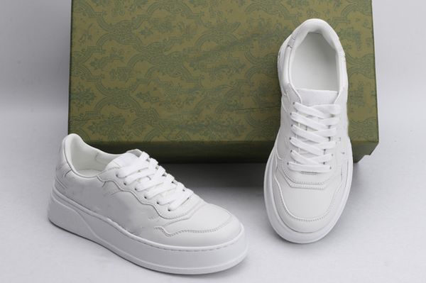 

couples casual shoes designer luxury version italian retro handmade leather biscuit shoes high and low sneakers, Black