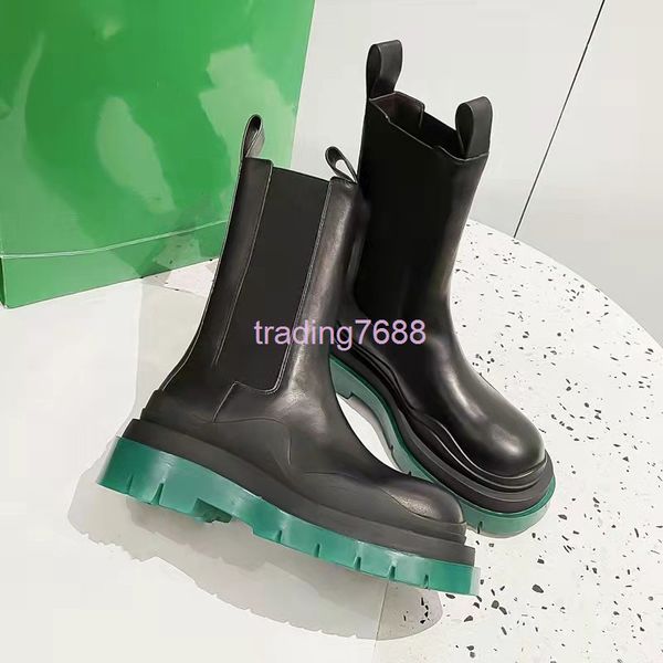 

boots b family boots children's medium tube thick bottom chimney green candy mona cheshire martin, Black