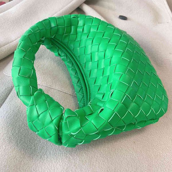 

original edition luxury handbags venetas's bottegass jodie woven bag women's female handbag small sheepskin hhorn