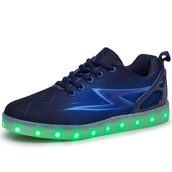 

2022 casual luminous shoes mens womens eur fashion breathable comfortable black white green red pink bule orange with box