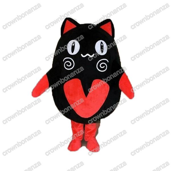 Halloween Pussy Mascot Costumes Top Quality Cartoon Personaggio Abiti Adulti Taglia Natale Carnevale di Natale Festa di compleanno Outfit all'aperto