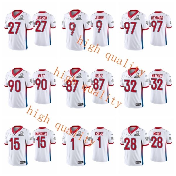 

jersey j.c. jackson matt t.j. watt cameron heyward xavien howard matthew judon trey hendrickson watt joe tyrann patrick mahomes hill 2022 me, Black;red