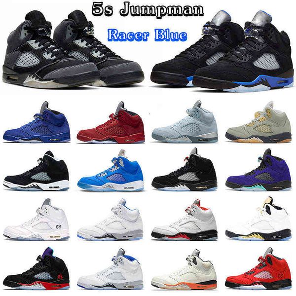 

2022 racer blue 5s jumpman men basketball shoes anthracite jade horizon bluebird raging bull stealth oreo mens trainers sports sneakers