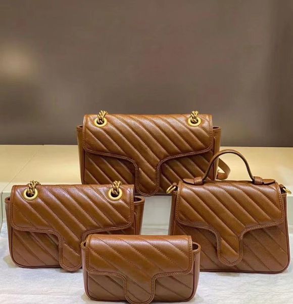 

2022 fashion chain square shoulder wallets soft famous designers lady coin purse mini cross body thread handbag practical causal popular fla, Red;black