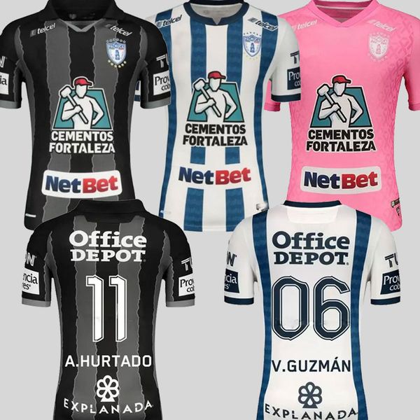 

2021 2022 pachuca club laguna soccer jersey home away jara uiioa cardona puebla figueroa 21 22 liga mx kit jerseys football shirts camiseta, Black;yellow