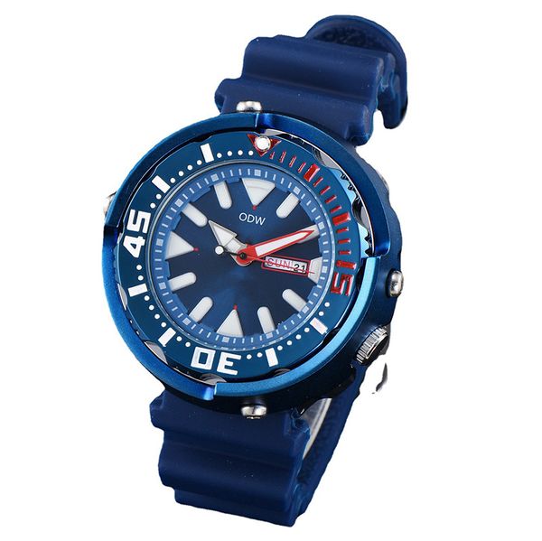 

2022ss mens luxurys watch daydate watch men watches quarz movement rubber strap sports wristwatch, Slivery;brown