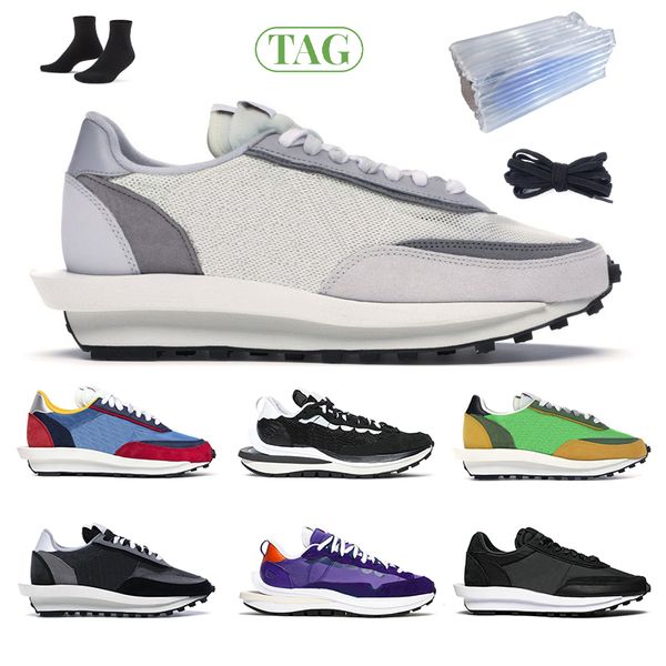 

varsity blue ldv waffle daybreak mens casual shoes summit white black nylon wolf grey platform men womens outdoor sports