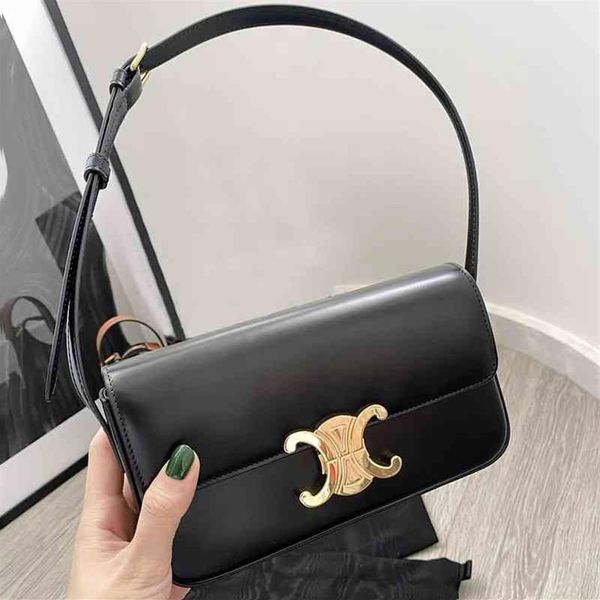 

2022 spring and summer new lisa the same arc de triomphe armpit bag french stick leather women's one shoulder tofu small squa3239