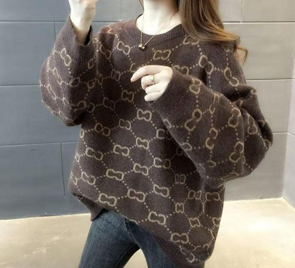 Maglione da donna di alta qualità G Felpa da donna Brand Classic Letters Designer Cardigan manica lunga Top 2022GG