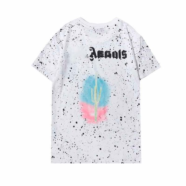 

ot045 mens designers t shirt summer women tshirt with letters print star satin cotton casual t shirts mans tees asian size, White;black