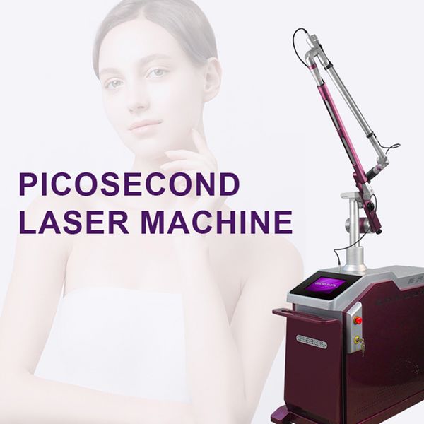 

selling product professional carbon peel laser q switched nd yag laser tattoo removal machine, Black