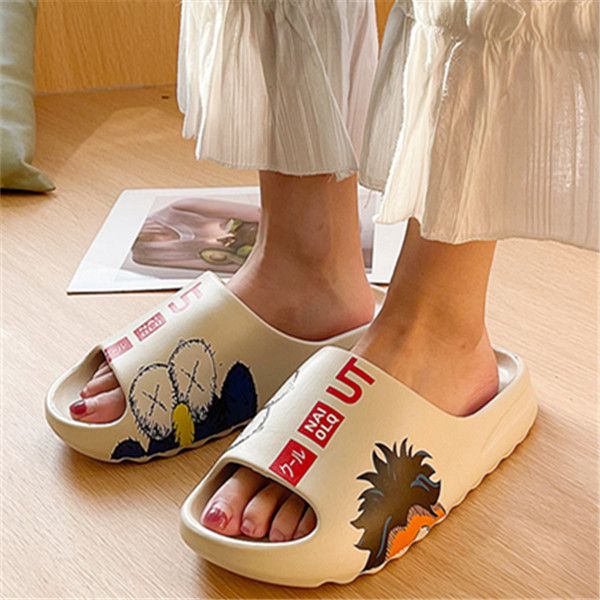 

fashion foam runner sandals slipper woman mans slip-on out door shoes slippers for men many sizes sandal flat famous designer wholesale summ, Black