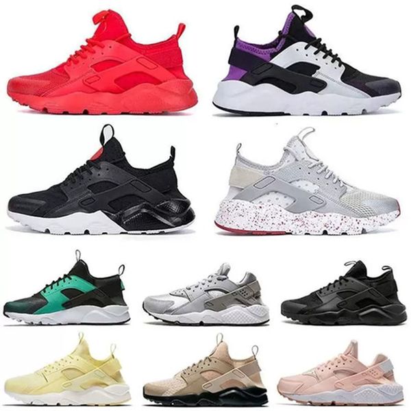 

2021 arrival trainers huarache ultra 4.0 hurache running shoes for mens womens triple white all black huraches harache sports s xianghuaqian