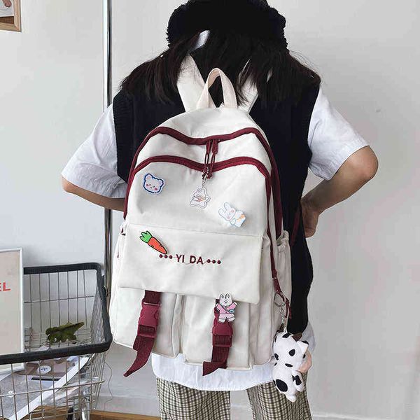 

backpack cute school bags for teenage girls women student bookbags high schoolbag 220628