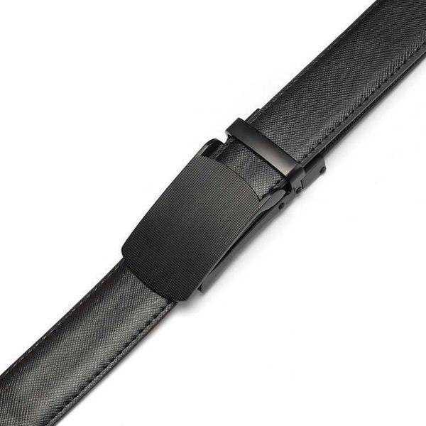 

2022 elling classic luxury business dress belts men's automatic buckle genuine leather belt cowhide waistband man gifts, Black;brown