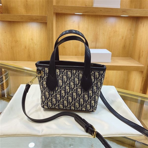 

58% off 2022 trendy s minority women's spring new fashion letter portable bucket trend versatile messenger bag