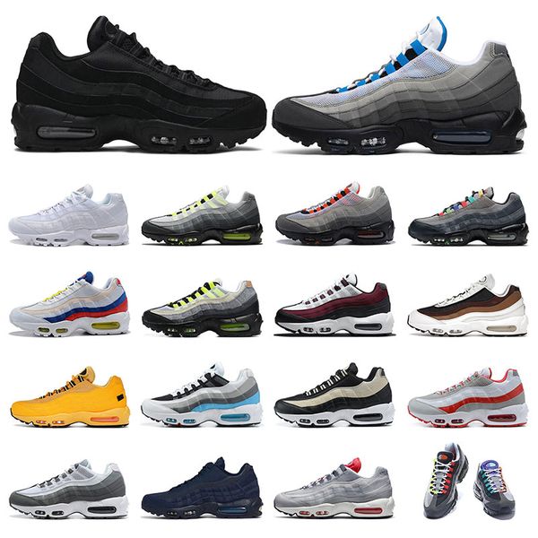 

running shoes for men triple black white neon glass crystal blue solar red bordeaux smoke grey women outdoor sports trainers size 36-46, White;red