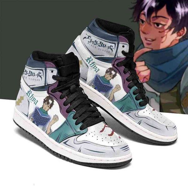 

third eye rhya sneakers black clover anime shoes