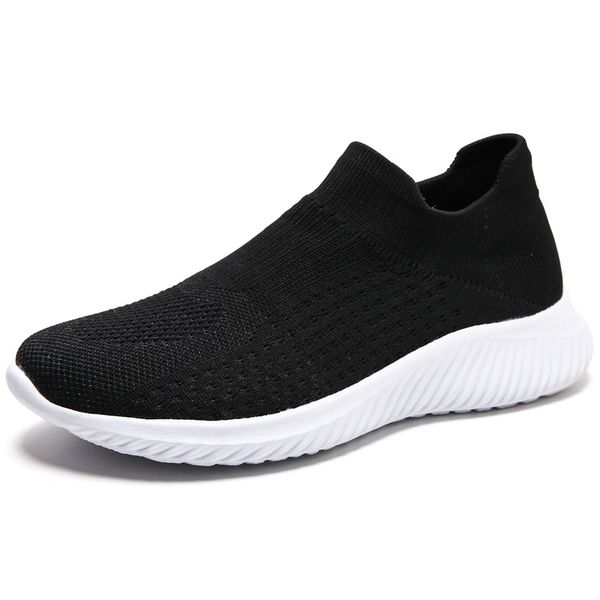 

low breathable basketball shoes for men women knit trainers black grey