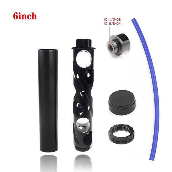 

6inch new spiral fuel filter 1-2-28 5-8-24 accessories car aluminum solvent trap for napa 4003 wix 24003