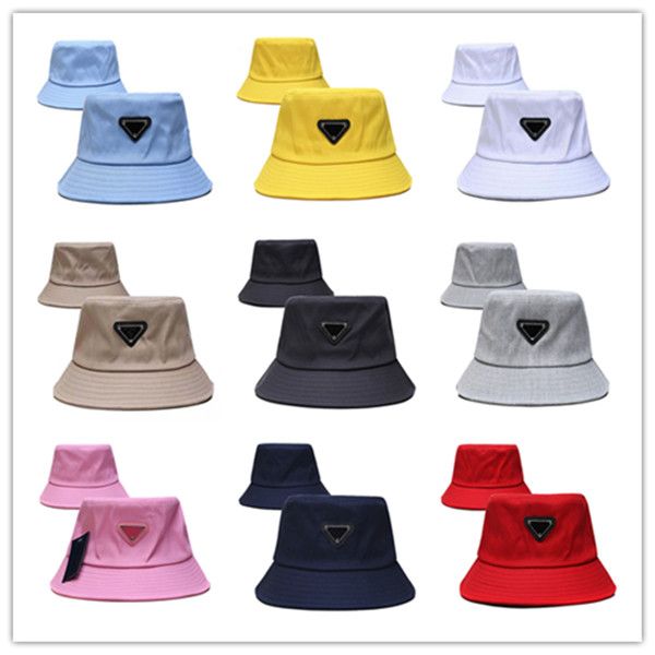 

2022 summer new designer men's women's fisherman hat sunscreen hat baseball cap snapbacks outdoor fishing dress brimless fedora wa, Blue;gray