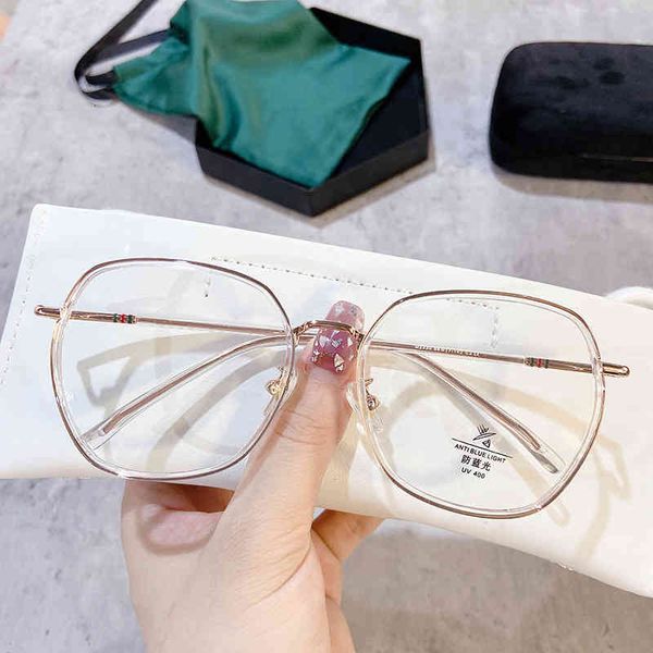 

sunglasses m2330 big frame girl's face shows thin korean version of small fresh harajuku wind proof blu ray mobile phone glasses, White;black