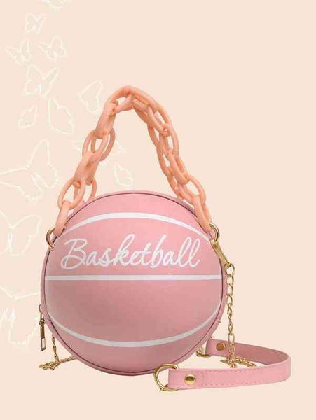 

bag brand designer fashion dinner luxury shoulder handbag letter graphic ball shaped satchel superior quality genuine shopping wallet